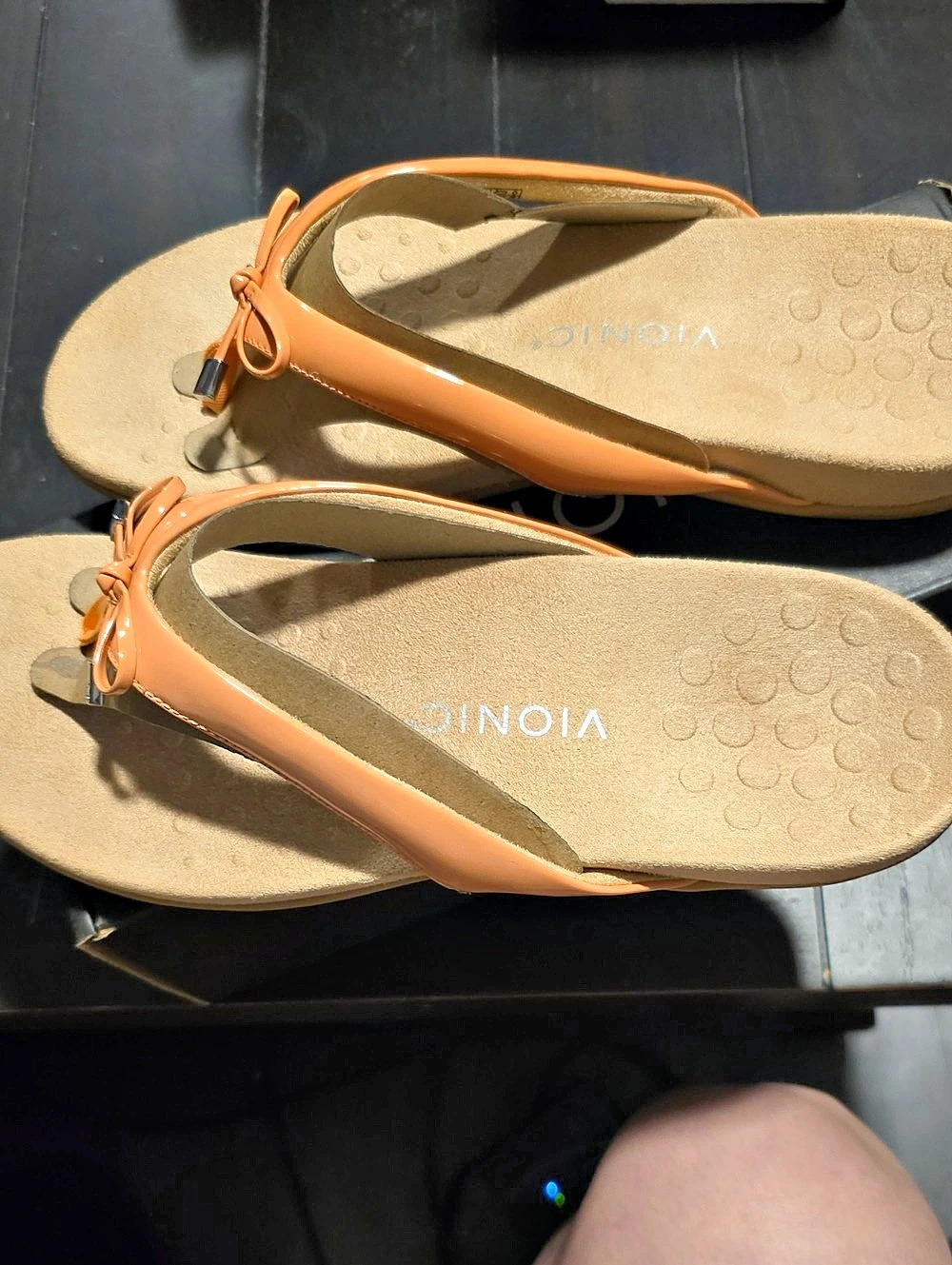 Vionic Bella II Toe Post Sandal II Toe Post Sandals Coral NIB